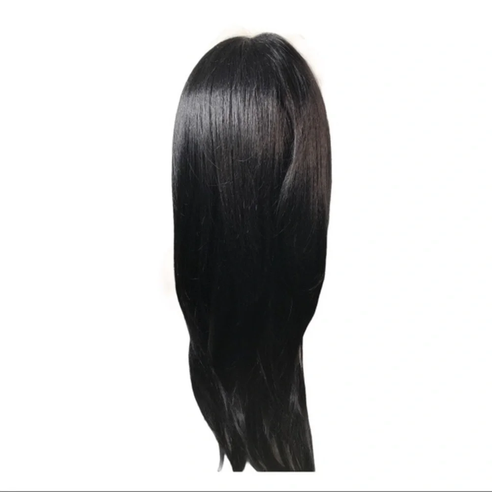Side/Middle Part Human Hair Blend Soft Swi…